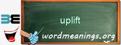 WordMeaning blackboard for uplift